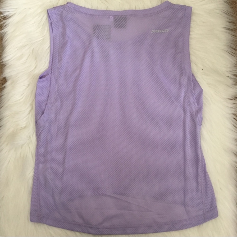 New Spyder Athletic Tank Top Medium - Picture 3 of 3